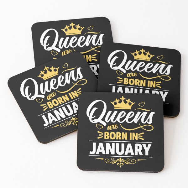 Item preview, Queens Are Born in January designed and sold by Lineer22.