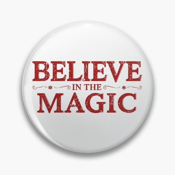 Item preview, Red Christmas Typography - Belive in Magic  designed and sold by Two bro's shop.