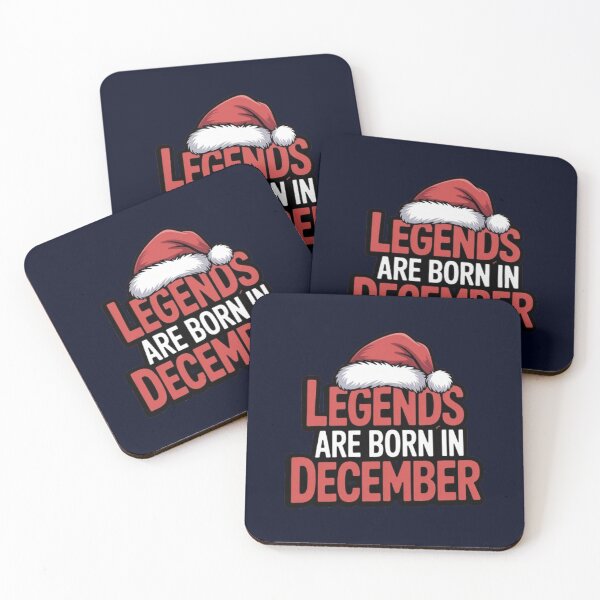 Item preview, Legends are born in December  designed and sold by halazidan.