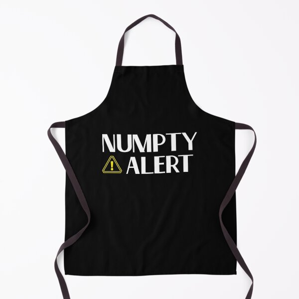 Item preview, Numpty Alert - British Slang Humour  designed and sold by TalkTee Me.