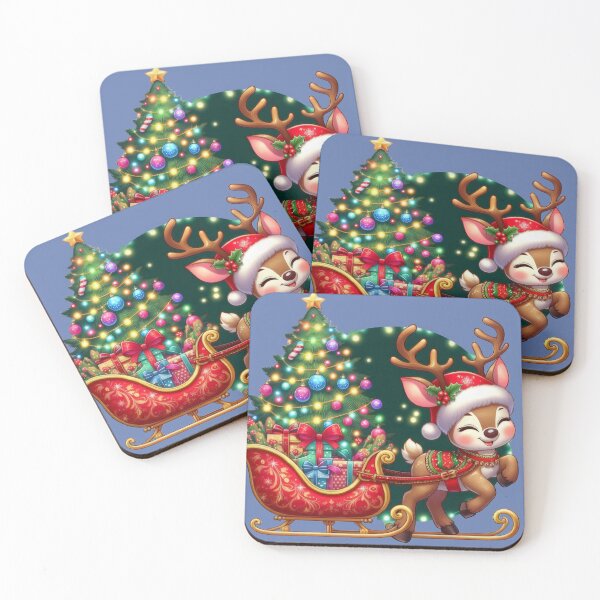 Item preview, A Reindeer's Merry Christmas Delivery designed and sold by IraBum.