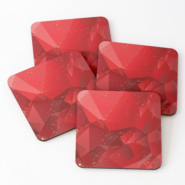 Item preview, Shattered Crimson Holiday Crystal designed and sold by Harmonic_Layers.