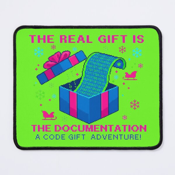 Item preview, Programmer Meme T-Shirt | The Real Gift is the Documentation | Geek Christmas Gift (Dev Sarcasm) designed and sold by Artbesttopic.