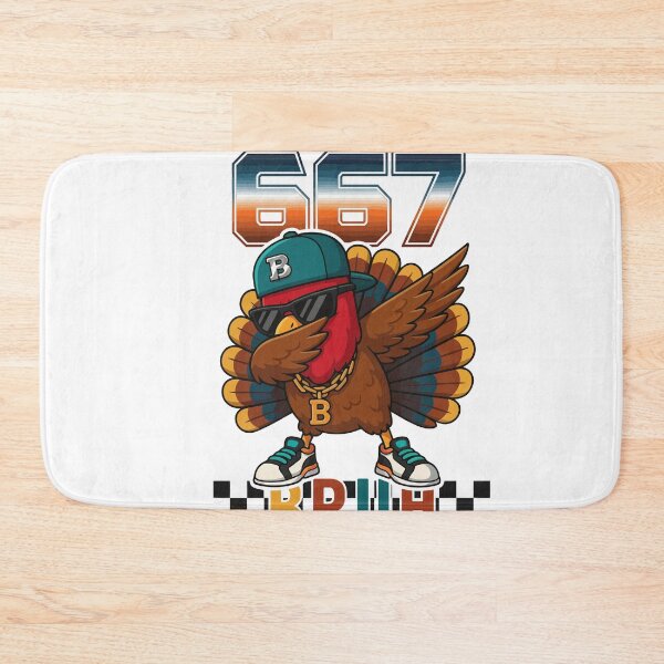 Item preview, 67 Thanksgiving Meme Funny Dabbing Turkey Bruh Kids Boys Tee designed and sold by BANKACEM.STORE.