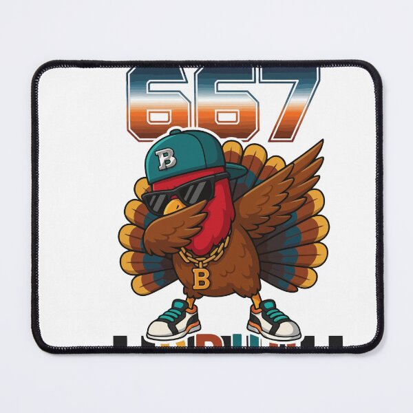 Item preview, 67 Thanksgiving Meme Funny Dabbing Turkey Bruh Kids Boys Tee designed and sold by BANKACEM.STORE.