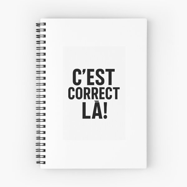 Aperçu de l'œuvre C'est correct là Minimaliste créée et vendue par QcHumourShop.