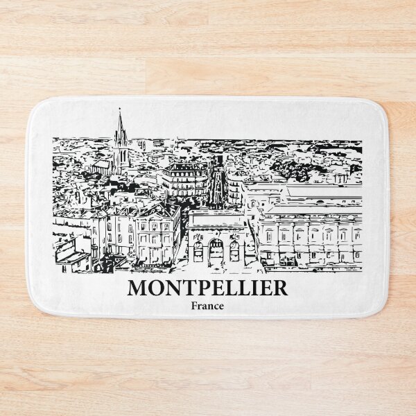 Item preview, Montpellier - France designed and sold by Lakeric Cityscapes.