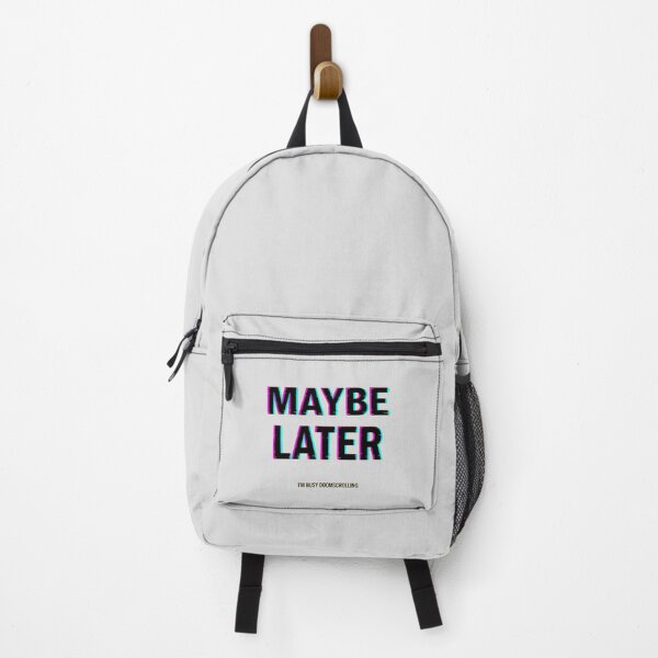 Item preview, Glitch Effect Doomscrolling Quote designed and sold by SholoStudio.