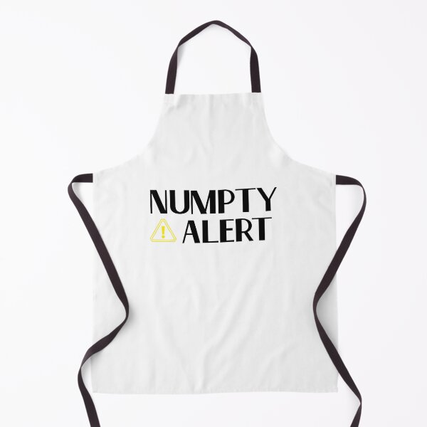 Item preview, Numpty Alert - British Slang Humour designed and sold by TalkTee Me.