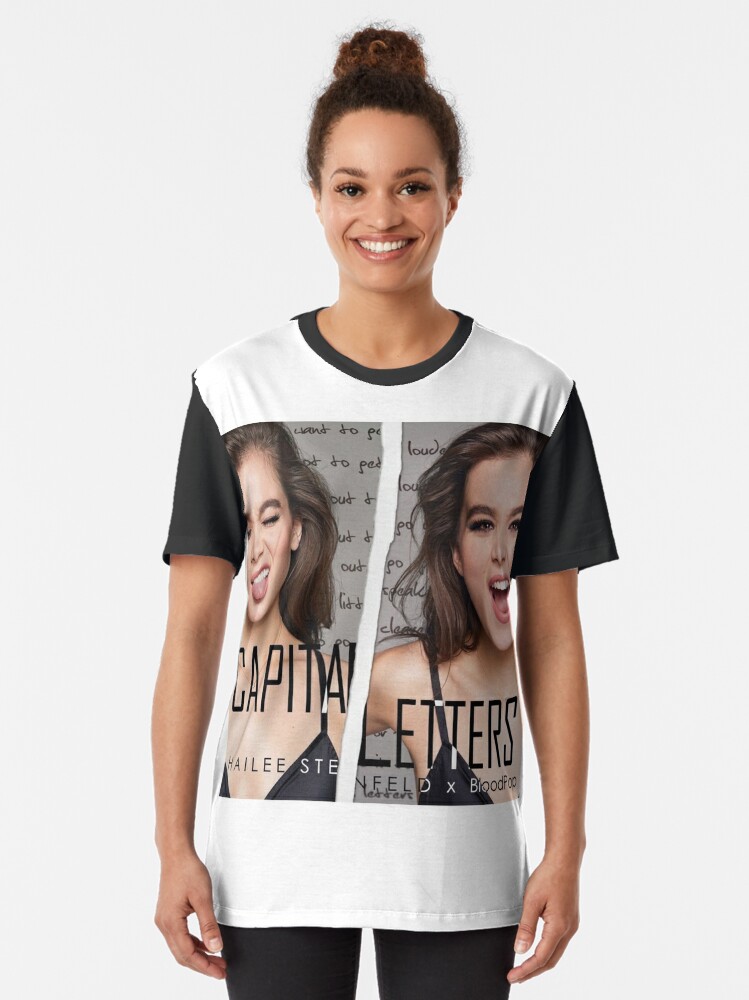 "Hailee Steinfeld - Capital Letters" T-shirt by ...