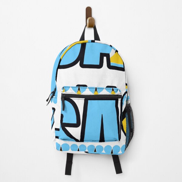 Item preview, Saint Lucia Flag Letters And Hearts designed and sold by TheIconSmith.