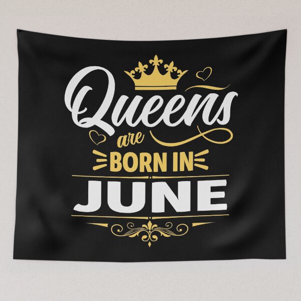 Item preview, Queens Are Born in June designed and sold by Lineer22.