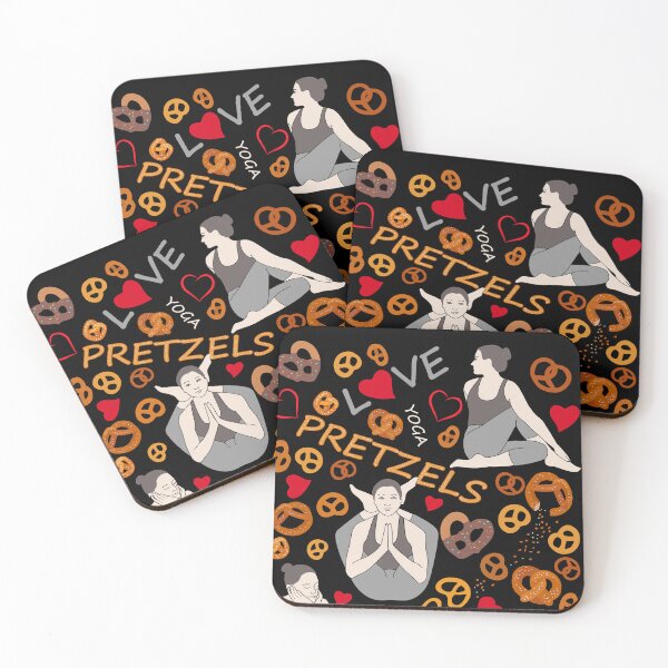 Item preview, Love Yoga Pretzels designed and sold by Laanas55.