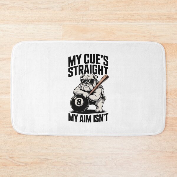 Item preview, My Cue StraightFunny Pool Players  Billiards Gift designed and sold by sols.