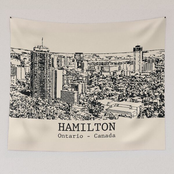 Item preview, Hamilton - Ontario designed and sold by Lakeric Cityscapes.