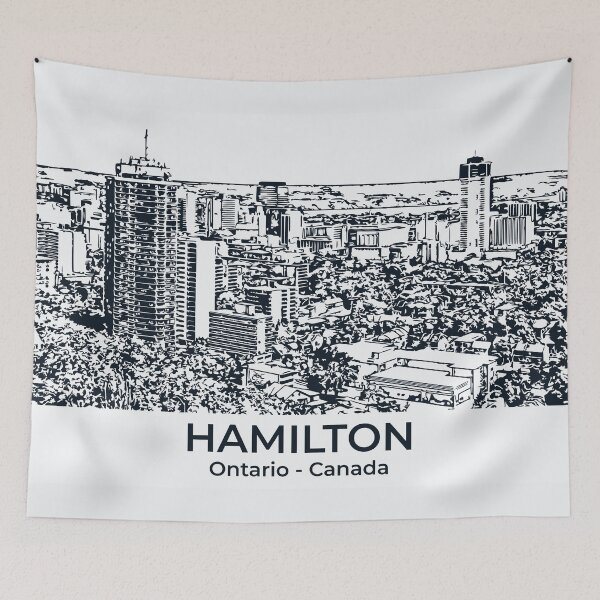 Item preview, Hamilton - Ontario designed and sold by Lakeric Cityscapes.