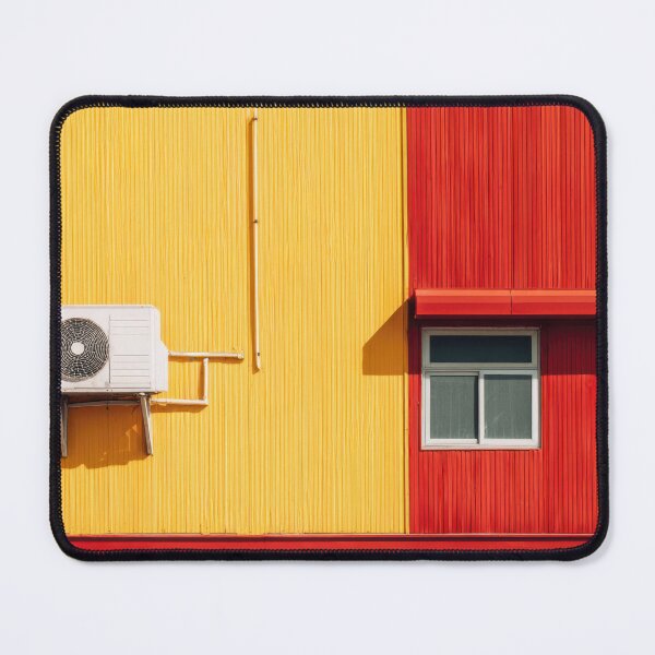 Item preview, Colorful building with AC designed and sold by anytka.