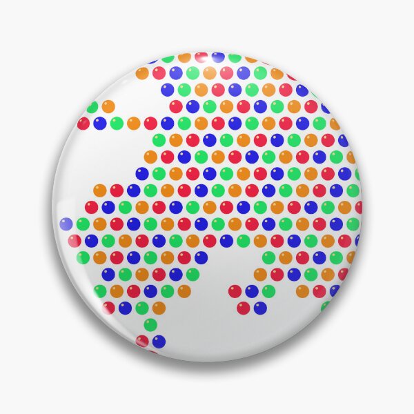 Item preview, Multicolored Rhinestone Alaska designed and sold by TheIconSmith.