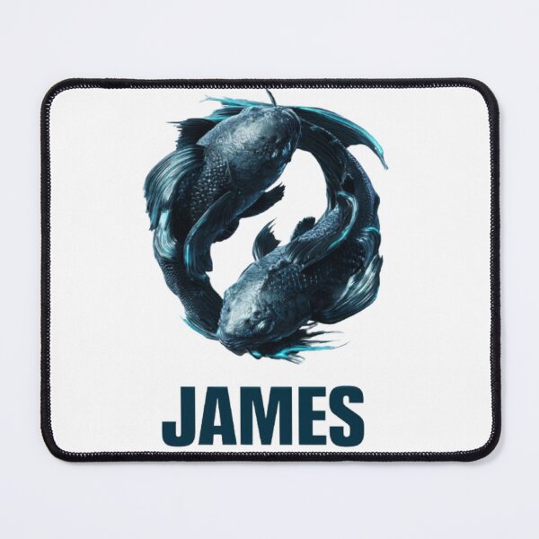 Item preview, Pisces James Zodiac Symbol designed and sold by AlexLineArt.