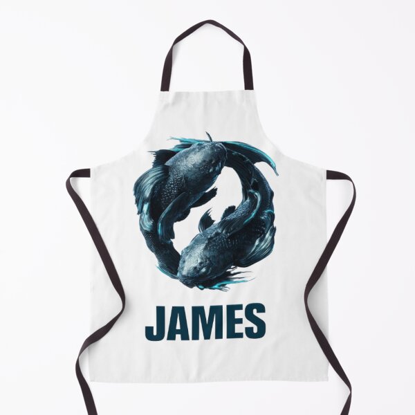 Item preview, Pisces James Zodiac Symbol designed and sold by AlexLineArt.