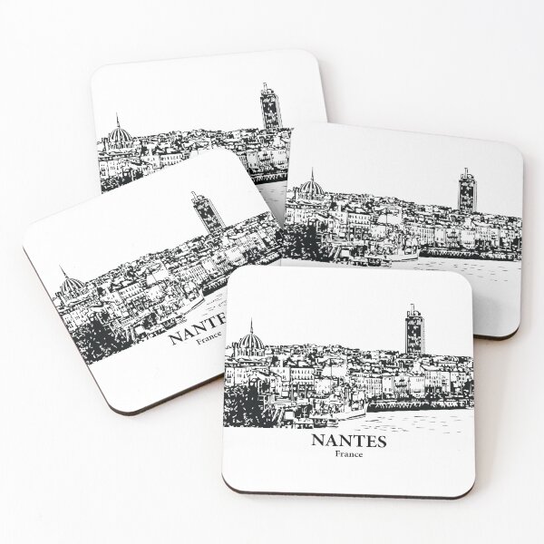 Item preview, Nantes - France designed and sold by Lakeric Cityscapes.