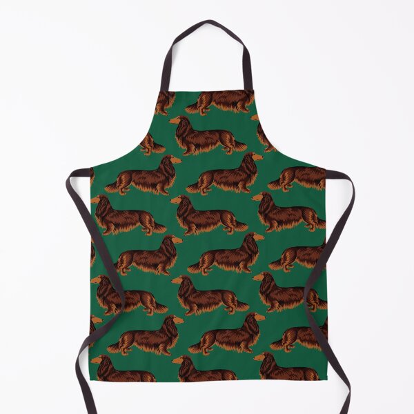 Item preview, Red Long-Haired Dachshund designed and sold by illucalliart.