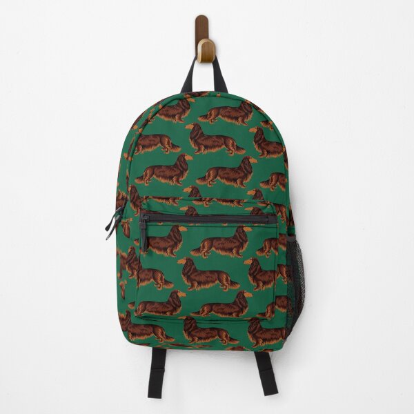 Item preview, Red Long-Haired Dachshund designed and sold by illucalliart.