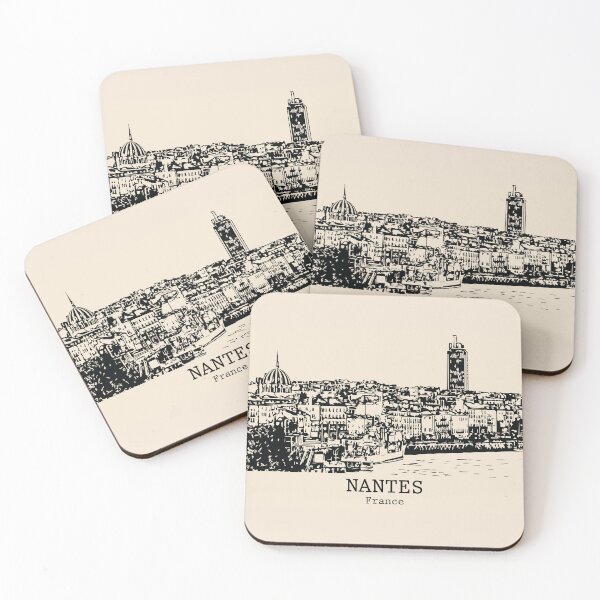 Item preview, Nantes - France designed and sold by Lakeric Cityscapes.