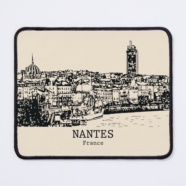 Item preview, Nantes - France designed and sold by Lakeric Cityscapes.
