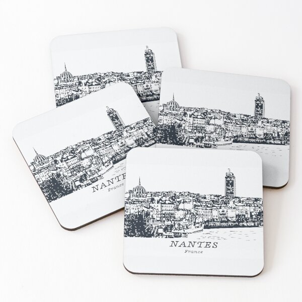Item preview, Nantes - France designed and sold by Lakeric Cityscapes.