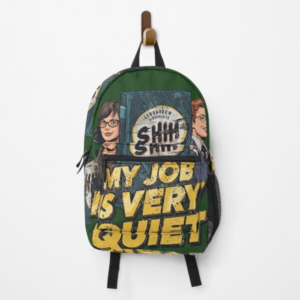 Item preview, VERY QUIET JOB LIBRARY designed and sold by HaarlemPinupParadise.