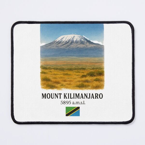 Item preview, Mount Kilimanjaro – Highest Peak of Africa (5895 a.m.s.l.) designed and sold by BloomKind.