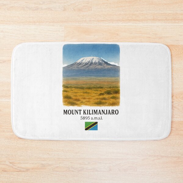 Item preview, Mount Kilimanjaro – Highest Peak of Africa (5895 a.m.s.l.) designed and sold by BloomKind.