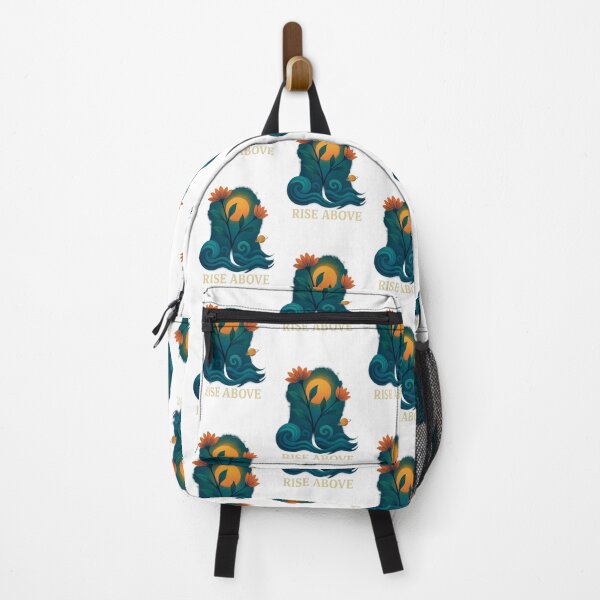 Item preview, Rise Above – Cosmic Floral Dreamscape designed and sold by Byarasstudio.