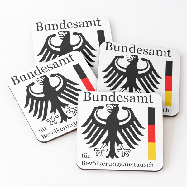 Item preview, Federal Office for Population Exchange, logo for light background designed and sold by Demogeld.