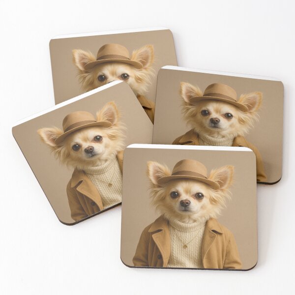 Item preview, Chihuahua wall art portraits with quirky, unexpected settings designed and sold by ChihuahuasRule.