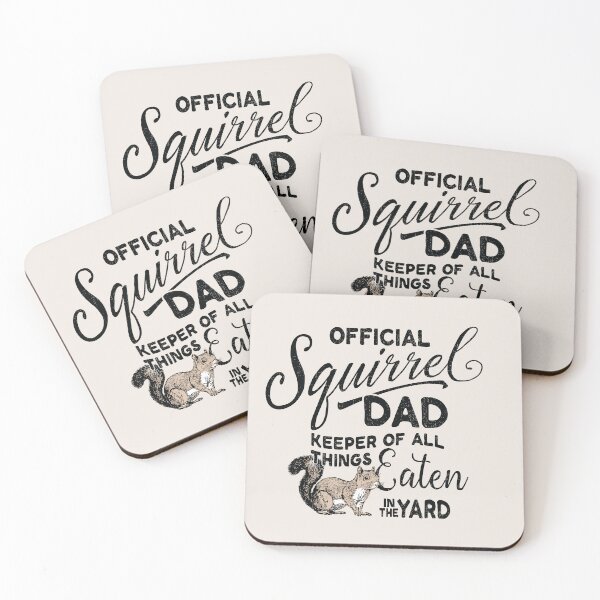 Item preview, Squirrel Dad Graphic – Backyard Wildlife Humor Tee designed and sold by SleeplessLady.