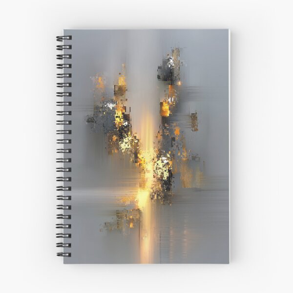 Aperçu de l'œuvre Vision d'or et de gris créée et vendue par MarkRossArt.