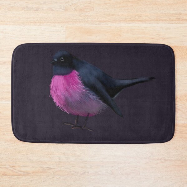Item preview, Pink Robin – Petroica rodinogaster Illustration designed and sold by creativevandal.