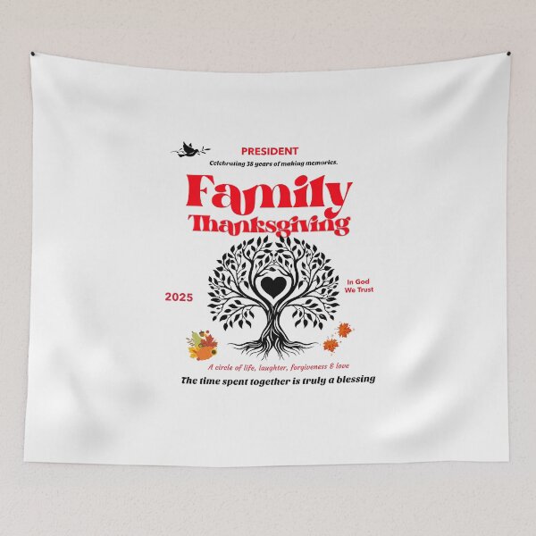 Item preview, We Talking Bahamian “ Family Thanksgiving/President”, apparels and accessories designed and sold by We Talking Bahamian.