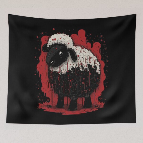Item preview, Black Sheep – Dark Comic Style designed and sold by drizzd.