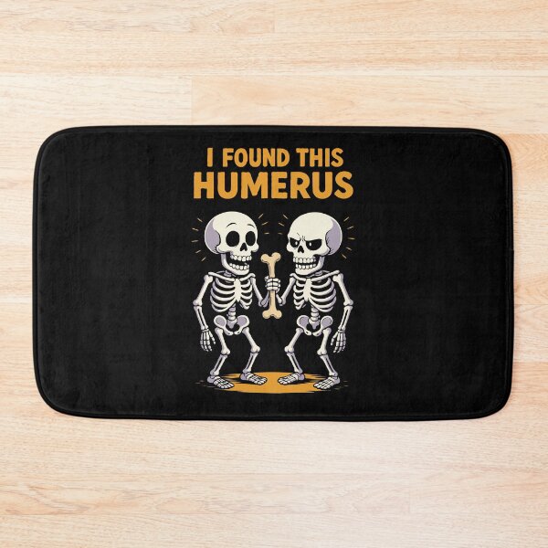 Item preview, I Found This Humerus – Funny Skeleton Pun | Anatomy Bone Joke Cartoon Design designed and sold by BrainBubbleArt.