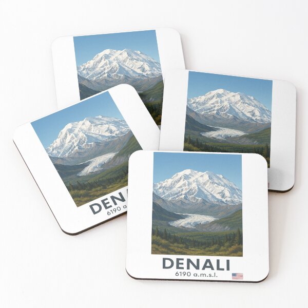 Item preview, Denali – Highest Peak of North America (6190 a.m.s.l.) designed and sold by BloomKind.