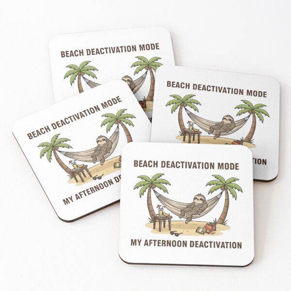 Item preview, Beach Deactivation Mode designed and sold by MoreDeo.