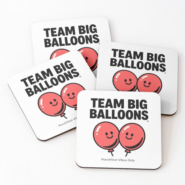 Item preview, Team Big Ballons designed and sold by PunchText designs.