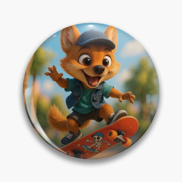 Item preview, Skater Dhole designed and sold by Sillytoe.