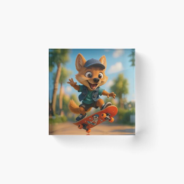 Item preview, Skater Dhole designed and sold by Sillytoe.