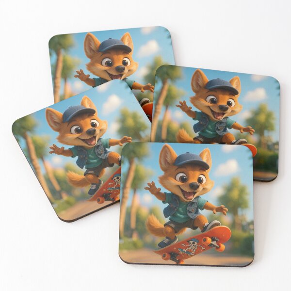 Item preview, Skater Dhole designed and sold by Sillytoe.