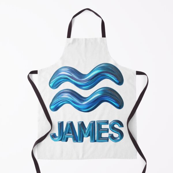Item preview, Aquarius James Zodiac Symbol designed and sold by AlexLineArt.