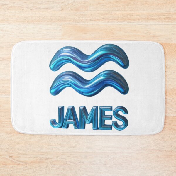 Item preview, Aquarius James Zodiac Symbol designed and sold by AlexLineArt.
